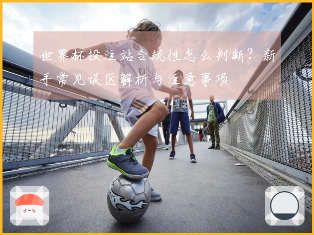 世界杯投注站合规性怎么判断？新手常见误区解析与注意事项